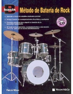 BASIX-Metodo para Bateria Rock (Inc.CD)