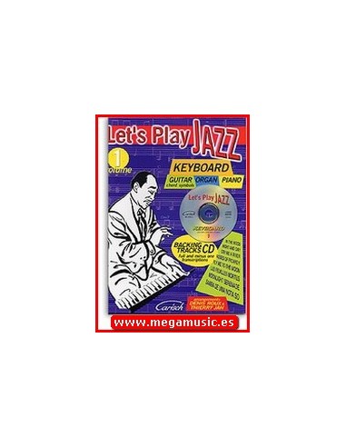 JAZZ-Let's Play Jazz Keyboard 1º (Inc.CD) (Roux/Jan)