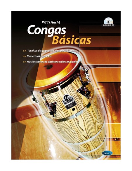 HECHT P.-Basic Congas (Inc.CD)