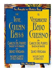DEL PUERTO & VERGARA-El Verdadero Bajo Cubano (The True Cuban Bass) para Bajo (Inc.CD)