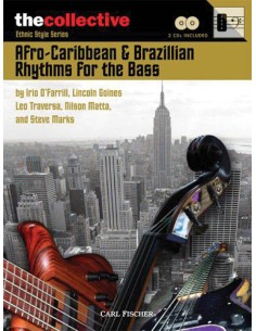 Musica Latina-Afro Caribbean and Brazilian Rhythms for the Bass para Contrabajo (Inc.CD)