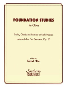 BAERMANN C.-Foundation Studies Op.63 para Oboe (Hite)