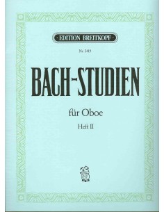 BACH J.S.-Studies Vol.2 for Oboe (Heinze)