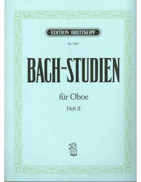 BACH J.S.-Studi Vol.2 per oboe (Heinze)