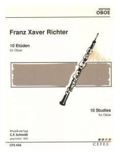RICHTER F.X.-Studi (10) per Oboe