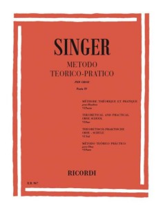 SINGER S.-Practical Theoretical Method Vol.4: 13 Studies for Oboe