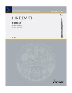 HINDEMITH P.-Sonata (1938) per oboe e pianoforte