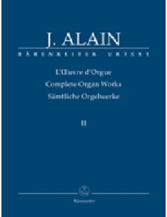 ALAIN J.-Obra Completa Vol.2 para Organo (Urtext)