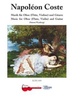 COSTE N.-Musica para Oboe (Flauta) (Violin) y Guitarra (Audio Online) (Wymberg)