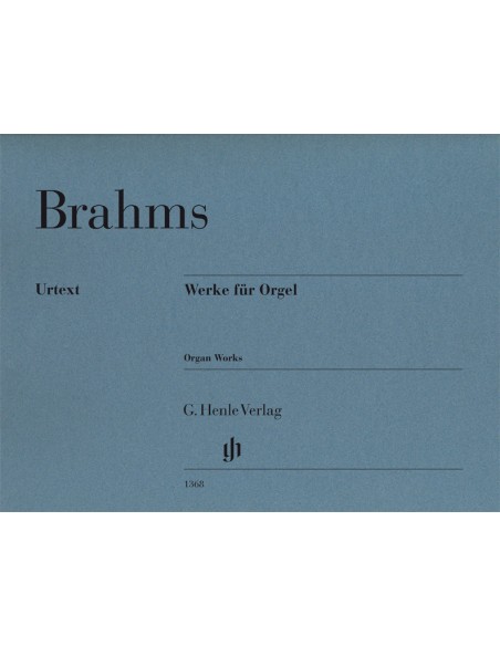 BRAHMS J.-Opere per organo (Urtext)