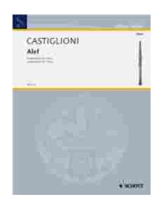 CASTIGLIONI N.-Alef (1965) para Oboe
