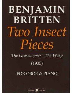 BRITTEN B.-Insect Pieces (2) per oboe e pianoforte