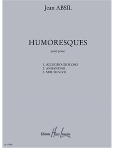 ABSIL J.-Humoresques Op.126 para Piano