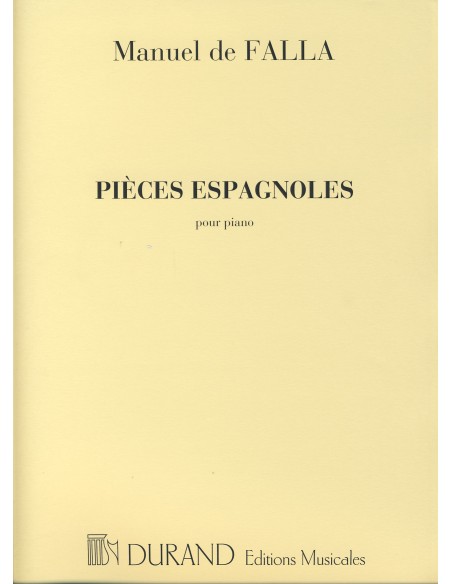 FALLA M.-Spanish Pieces (4) for Piano