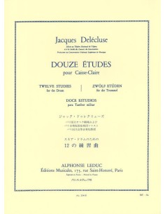 DELECLUSE J.-Estudios (12) para Caja