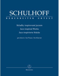 SCHULHOFF E.-Jazz Inspired Works para Piano