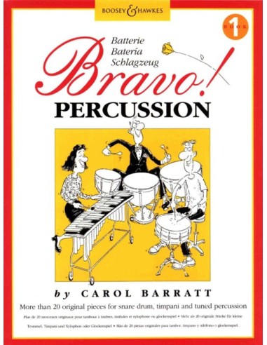 BARRATT C.-Bravo 1st for Percussion