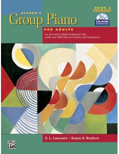 ALFRED-Group Piano for Adults: Student Book 2 para Piano (Inc.CD Rom) (Lancaster/Renfrow)