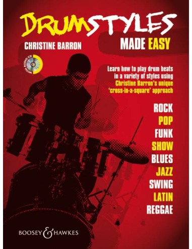 BARRON C.-Drum Styles Made Easy (Inc.CD)