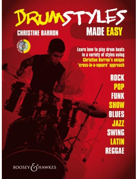 BARRON C.-Drum Styles Made Easy (Inc.CD)