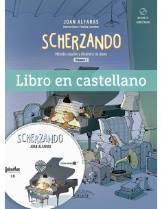 ALFARAS J.-Scherzando Vol.1 (Método creativo y dinámico de piano) (Inc.CD) (Ed.Español)