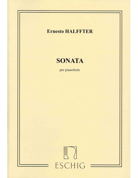 HALFFTER E.-Sonata para Piano