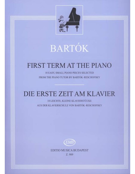 BARTOK B.-First Steps for Piano