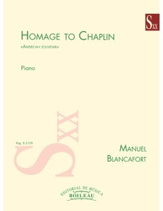 BLANCAFORT M.-Homenaje a Chaplin para Piano