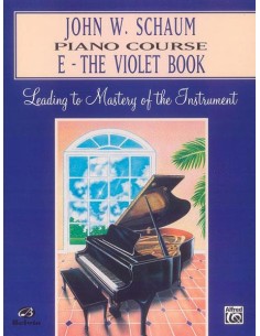 SCHAUM J.W.-Piano Course Vol. E: Violet Book