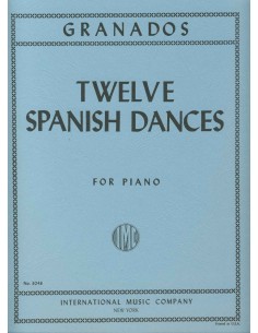 GRANADOS E.-Danzas Españolas Completas para Piano