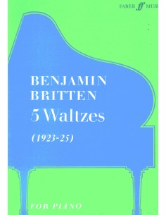 BRITTEN B.-Valses (5) para Piano