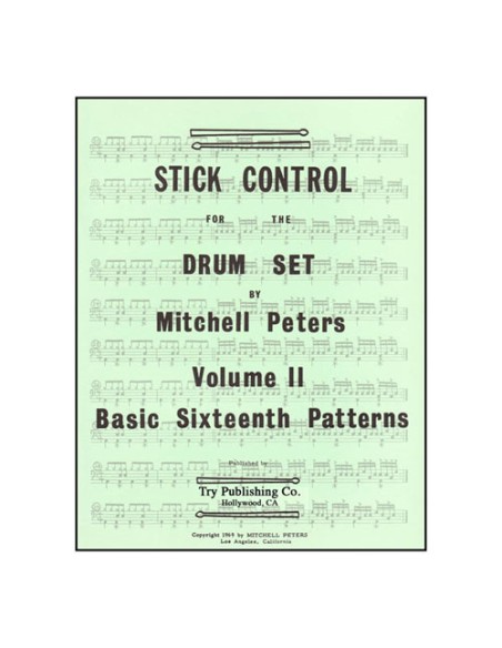 PETERS M.-Stick Control für das Drumset Vol.2: Basic Sixteenth Patterns