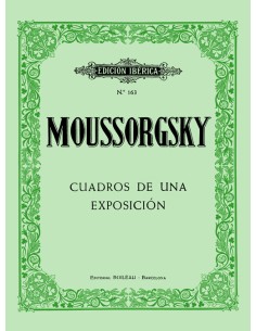 MOUSSORGSKY M.-Cuadros de una Exposicion para Piano