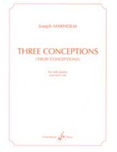 MAKHOLM J.-Three Conceptions para Piano