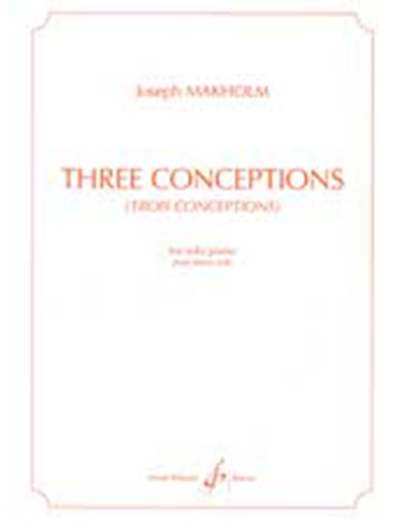 MAKHOLM J.-Three Conceptions para Piano