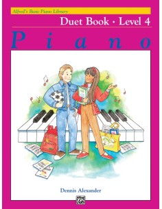 ALFRED-Basic Piano Course: Duet Book 4 para Piano a 4 manos (Alexander)