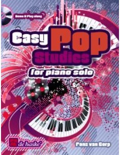 VAN GORP F.-Easy Pop Studies para Piano (Inc.CD)