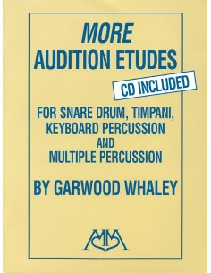 WHALEY G.-More Audition Studies for Percussion (Inc.CD)