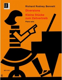 BENNETT R.R.-Diversions para Piano