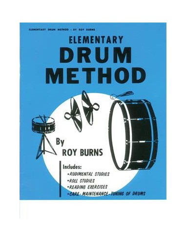 BURNS R.-Drum Method Elementary para Percusion