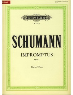 SCHUMANN R.-Impromptus (10) sobre un Tema de Clara Wieck Op.5 para Piano (Urtext) (Kohler)