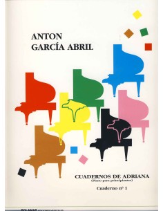 GARCIA ABRIL A.-Cuadernos de Adriana Vol.1: nº 1 a 16 para Piano