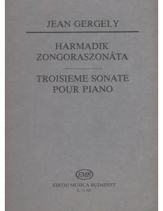 GERGELY J.-Sonata nº 3 para Piano