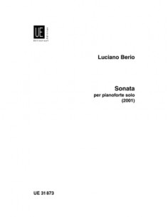 BERIO L.-Sonate pour piano