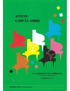 GARCIA ABRIL A.-Cuadernos de Adriana Vol.3: nº 31 a 42 para Piano