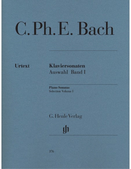 BACH C.P.E.-Sonatas Selectas 1º para Piano (Urtext)