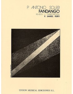 SOLER A.-Fandango para Piano (Rubio)