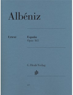 ALBENIZ I.-España Op.165 (6 Hojas de Album) para Piano (Urtext)