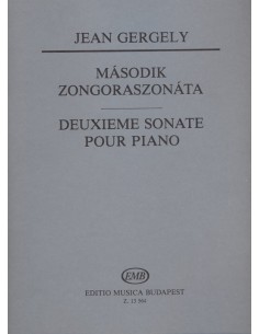 GERGELY J.-Sonata nº 2 para Piano