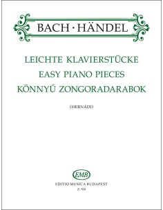 BACH & HÄNDEL - Pezzi facili per pianoforte (Hernadi)